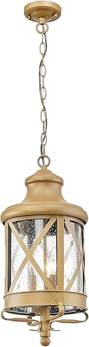 Luces colgantes de granja, linternas colgantes al aire libre, luces de porche colgantes exteriores, linternas colgantes de techo, linternas