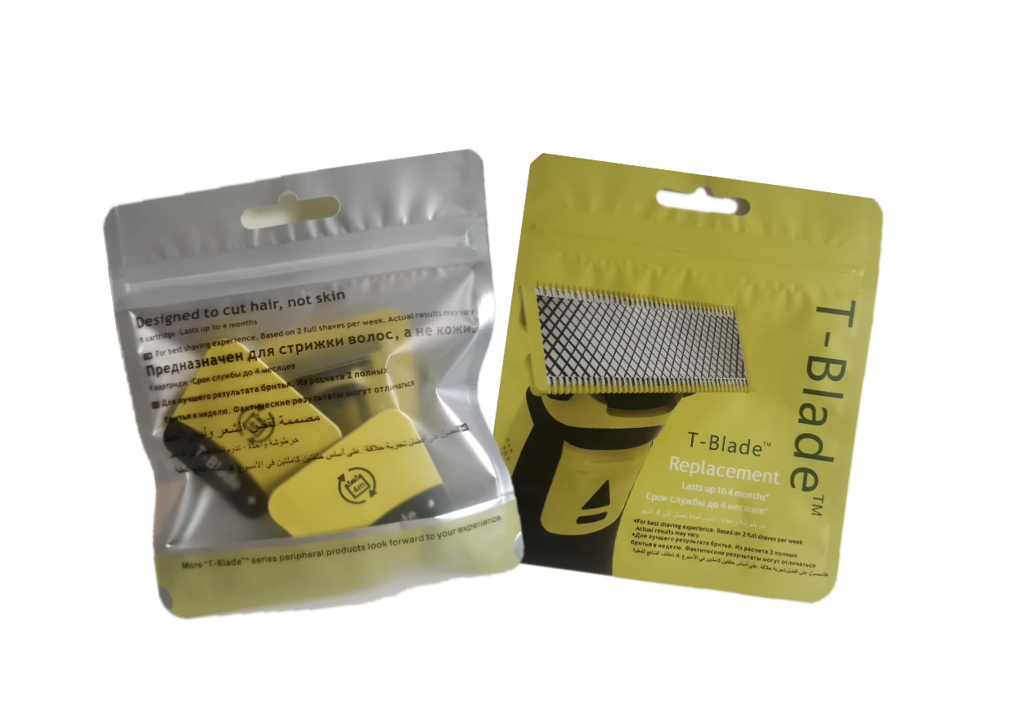 Berlamb - Pack de 3 cuchillas de repuesto compatibles con afeitadoras eléctricas