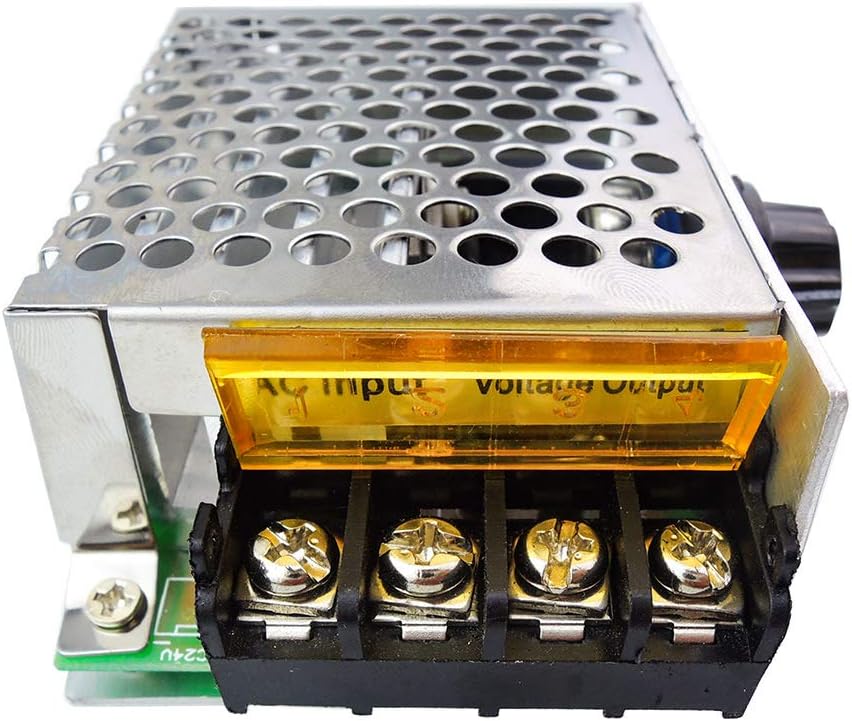 Review Product uniquegoods AC 110V-220V 4000W High Power SCR Motor Speed Controller Voltage Regulator Temperature Governor Dimming Monitor Exclusive Discount 80% Offer uniquegoods AC 110V-220V 4000W High Power SCR Motor Speed Controller Voltage Regulator Temperature Governor Dimming Monitor