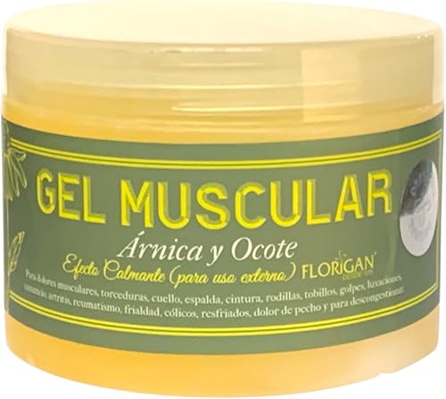 Gel muscular con extractos de manzanilla y pino Ocote 350grs. (1 unidad)