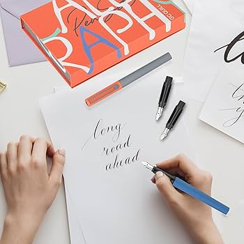 Amazon.com : GC QUILL Calligraphy Fountain Pen Set - 5