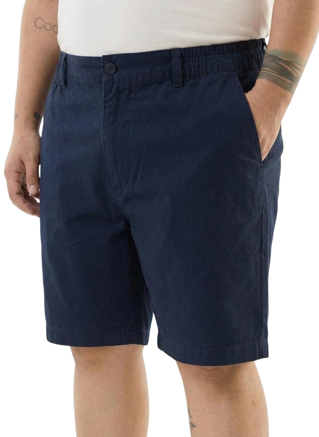 unstd Men's Plus Size Chino Shorts Regular Fit | Pure Cotton | Sizes 3XL–10XL | Casual & Gym Shorts for Men | Comfortable Everyday Shorts | Available in 3XL 4XL 5XL 6XL 7XL 8XL 9XL 10XL-picture-23