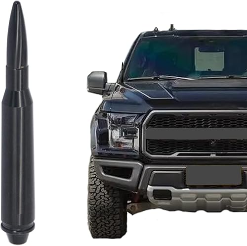 Antena de bala de coche para Jeep Wrangler Chevy Colorado Silverado F150 2022, accesorios de repuesto de antena de piezas de camión (5.7 pulgadas)