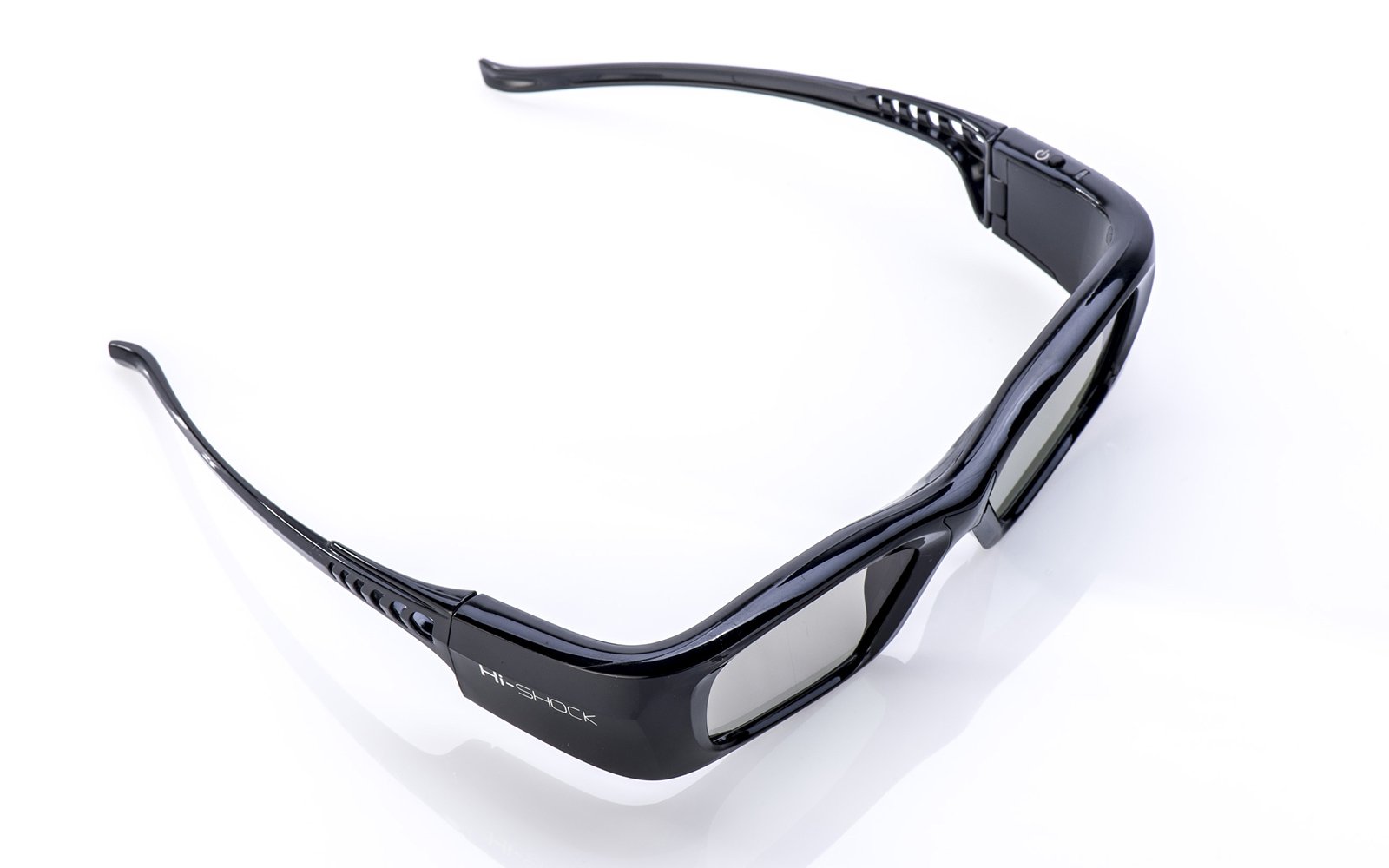 2x Hi-SHOCK® RF Pro "Black Diamond" | Gafas 3D-RF para proyectores: EPSON®, JVC®, SONY® | compatibles con ELPGS03, EB-W16, EH-TW550, EH-TW570, EH-TW5910, EH-TW5100, EH-TW5200, EH-TW5300, EH-TW5350, EH-TW5210, EH-TW6100, EH-TW6600, EH-TW7200, EH-TW8100, EH