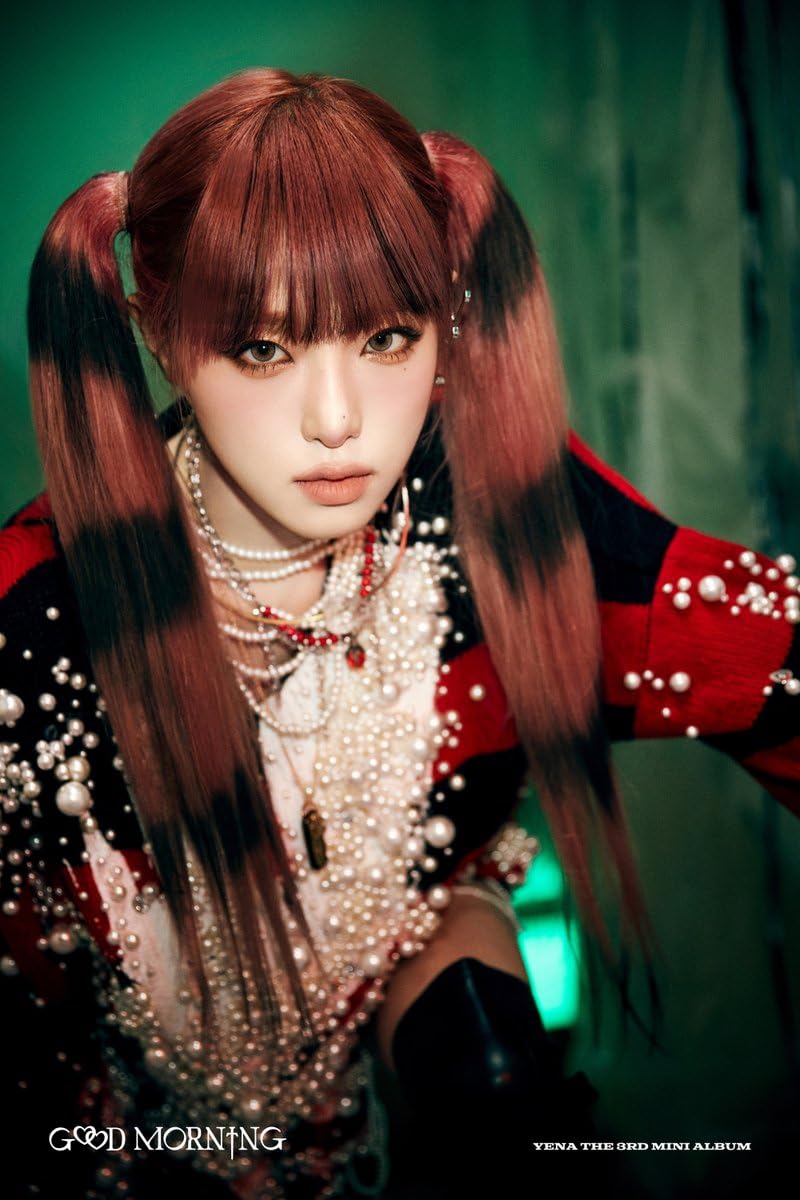 イェナ　トレカ　グッドモーニング　コンプ Amazon.com: KPOP Choi Yena Good Morning 3rd Mini Album PLVE GOOD