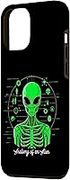 Vista 2 de iPhone 15 Pro Max Funny Anatomy of an Alien Dad Mom Alien Lovers Case