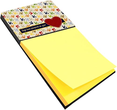Los perros dejan huellas de patas en tu corazón Soporte para notas adhesivas