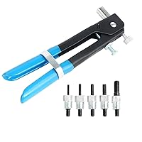 Vista 2 de 86pcs Heavy Duty Blind Rivet Nut Kit Set, Riveter Tool, Rivet Nut Gun, Thread Hand Riveter, Rivet Gun Threaded Insert Tool, Riveting Tools with