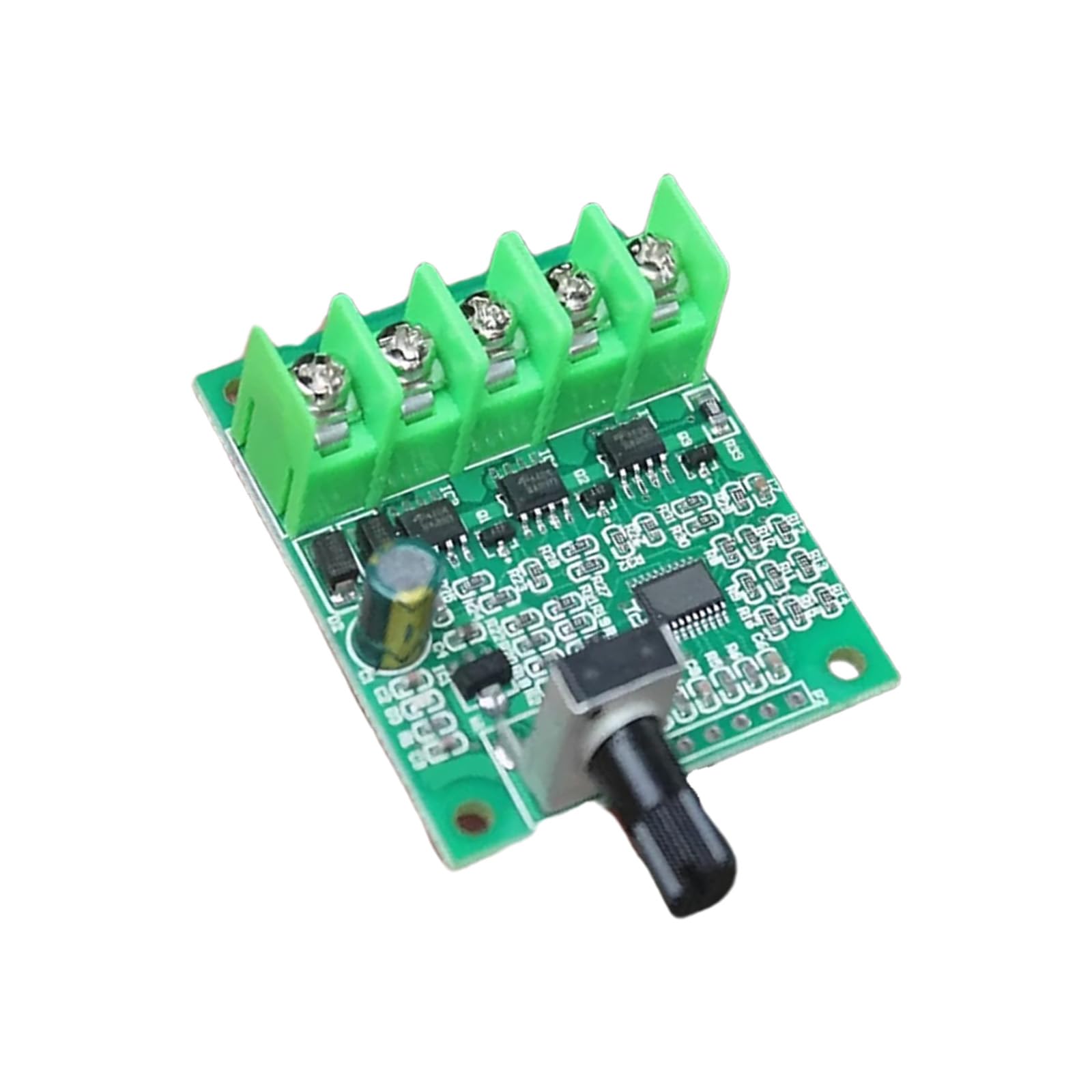 2 Compact 3A Brushless Driver Board 0-5V DC6V-24V Brushless Motor Speed Controller Board for Industrial Automation and Systems