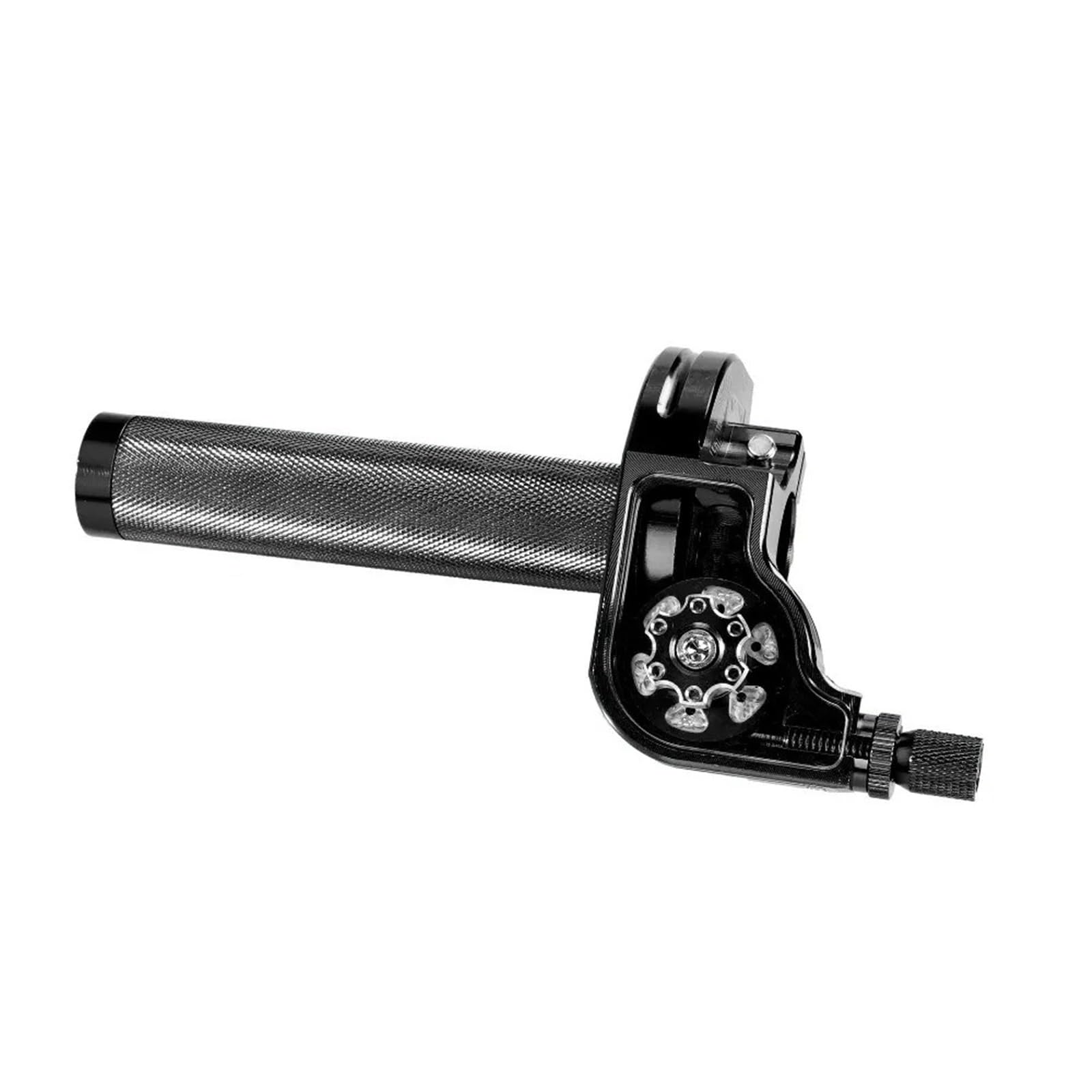 Motorradlenker Universal CNC Aluminium Gas Quick Twist 22mm Twister Griffe Lenker Control Motorrad Drehgasgriff Motorrad-Lenker Querstrebe