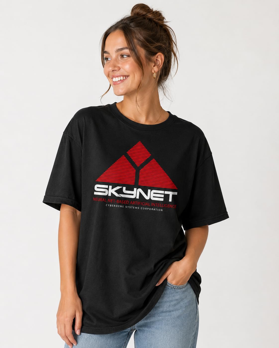 Skynet - Camiseta Hombre Manga Corta
