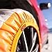 ISSE Super Snow Socks Size 62. Designed for All Tire Brands. Textile Traction Chain Replacement for Optimal Grip in Snow & Ice. Easy Install. Emergency Winter Safety Solution for Multi-Season Use