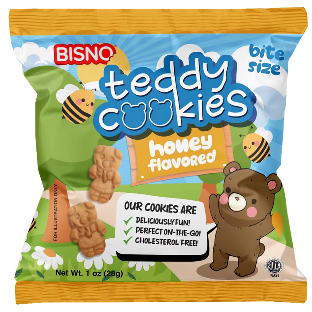 Amazon.com: Bisno Honey Teddy Bear Cookies, Mini Honey Bears Kids