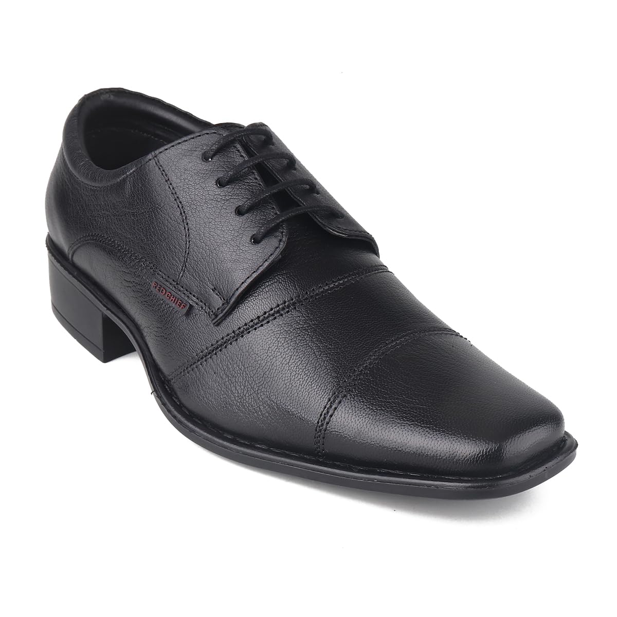 Red Chief Black Leather Formal Derby Shoes for Men (B0CGM2N51C) Amazon Price History, Amazon Price Tracker