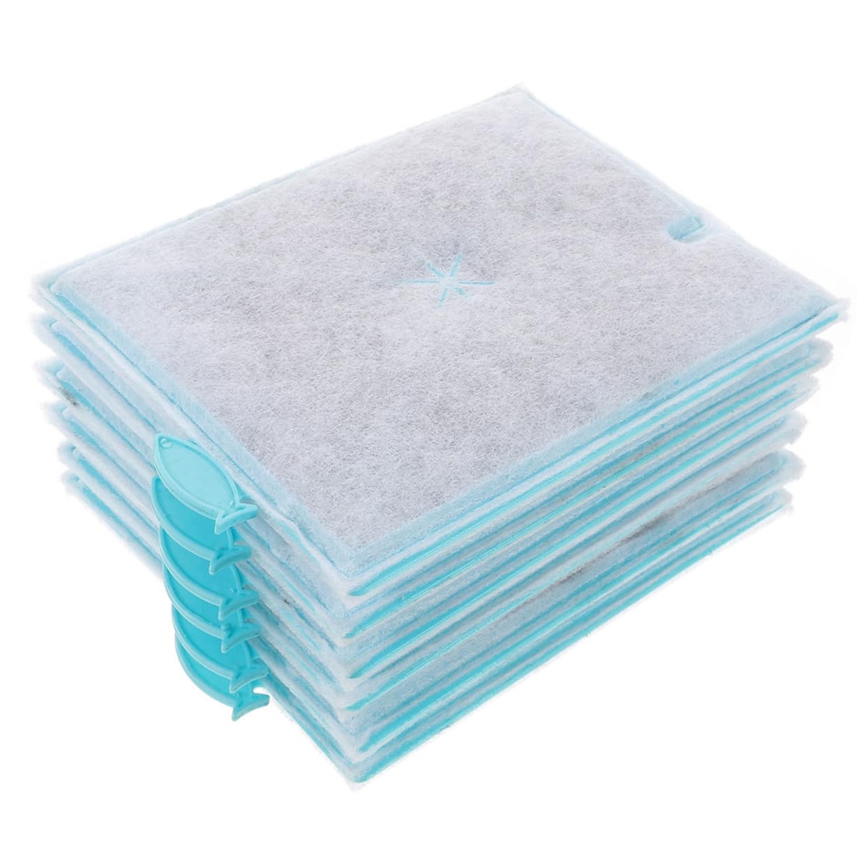 HANABASS 30piezas Esponja De Acuario Filtro De Algodón para Pecera Accesorios De Filtración Eficientes y Reemplazables Compatible