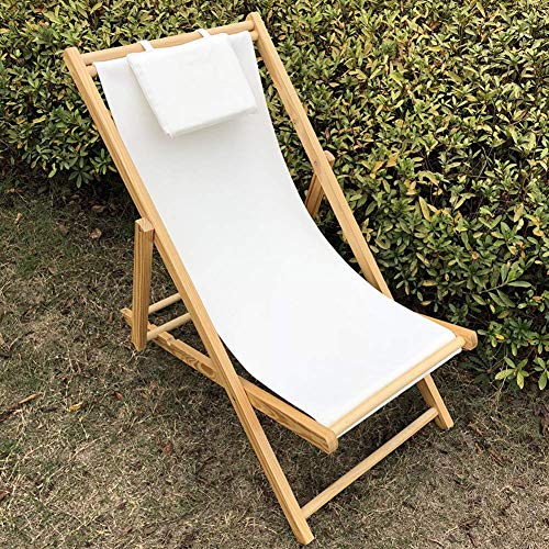 Zhuan Garden Lounge Chairs For Pool Area Folding Sun Lounger,Zero Gravity Chair Timber Structures And Fabric,Breathable Cozy Lounge Chairs For Beach Patio B #TOP6