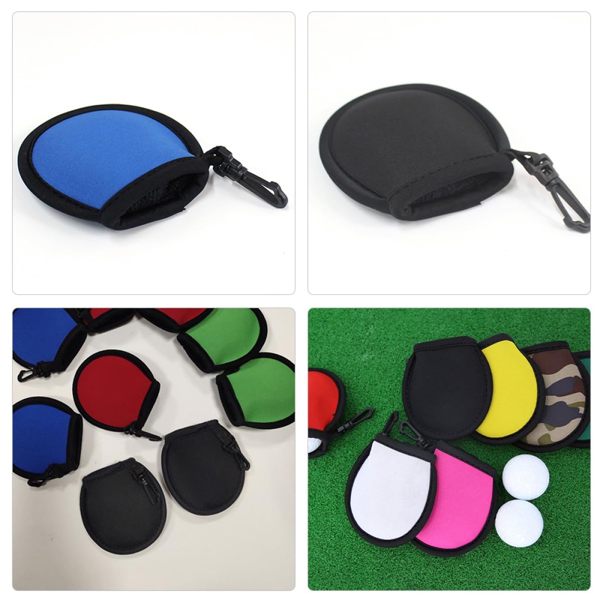 Supvox Reinigungsmittel Golftaschenständerbefestigung Nudel-golfbälle Golf-Gadgets Golfschläger Reinigungstuch Abwischbeutel Für Golfbälle Ballreiniger Taucherstoff