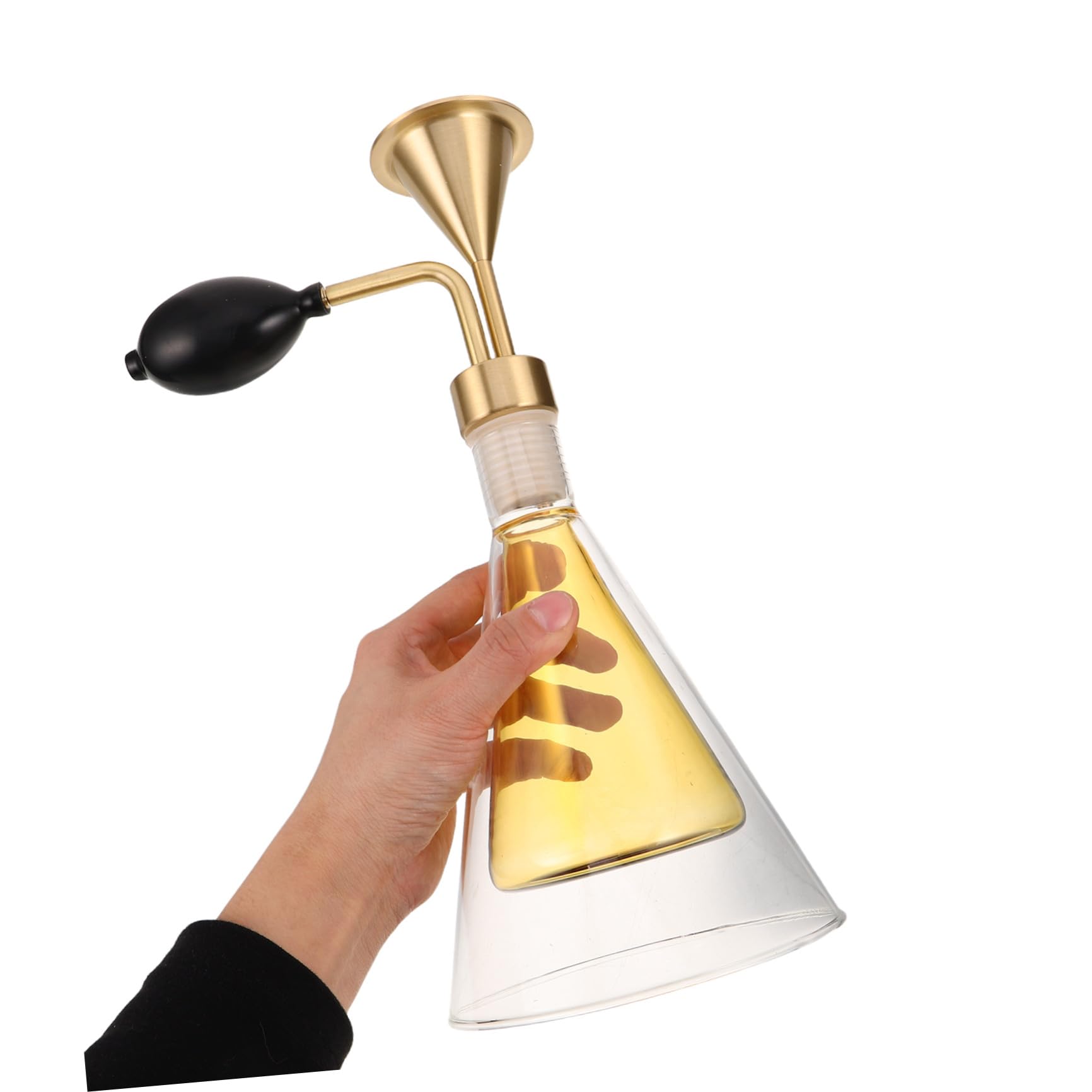 ULTECHNOVO Diffusore di Oli Essenziali in Vetro per Spa Professionale e Camere da Letto, Dispositivo Compatto e Raffinato per Dosaggio Preciso e Miglioramento Umore