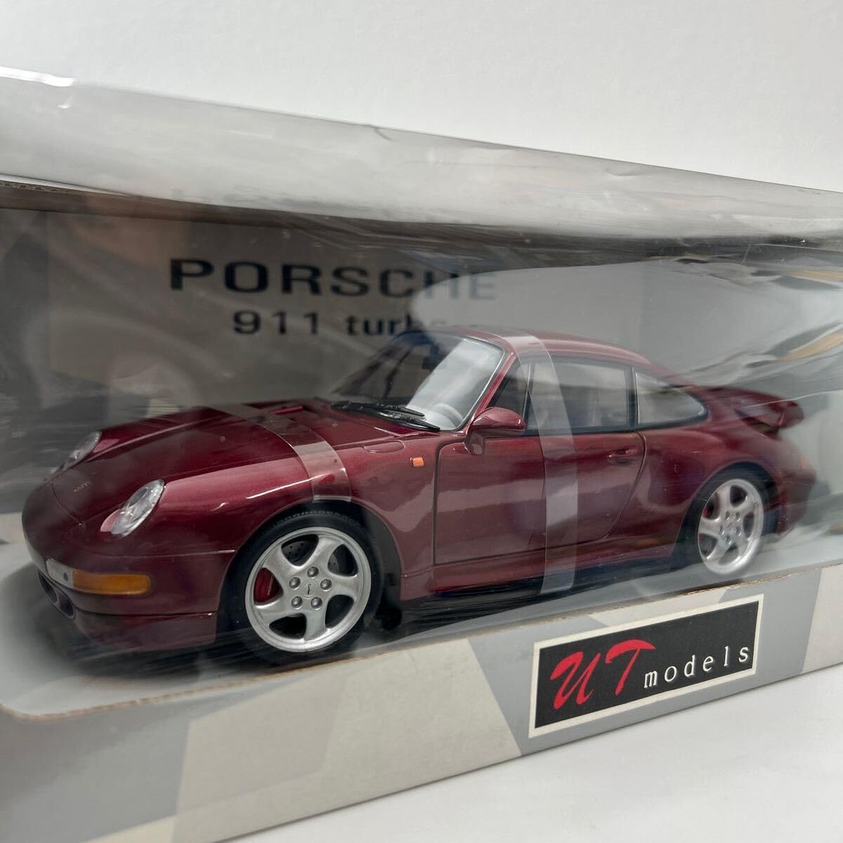 Amazon | UT models 1/18 PORSCHE 911 Turbo Metallic Red UTモデル 