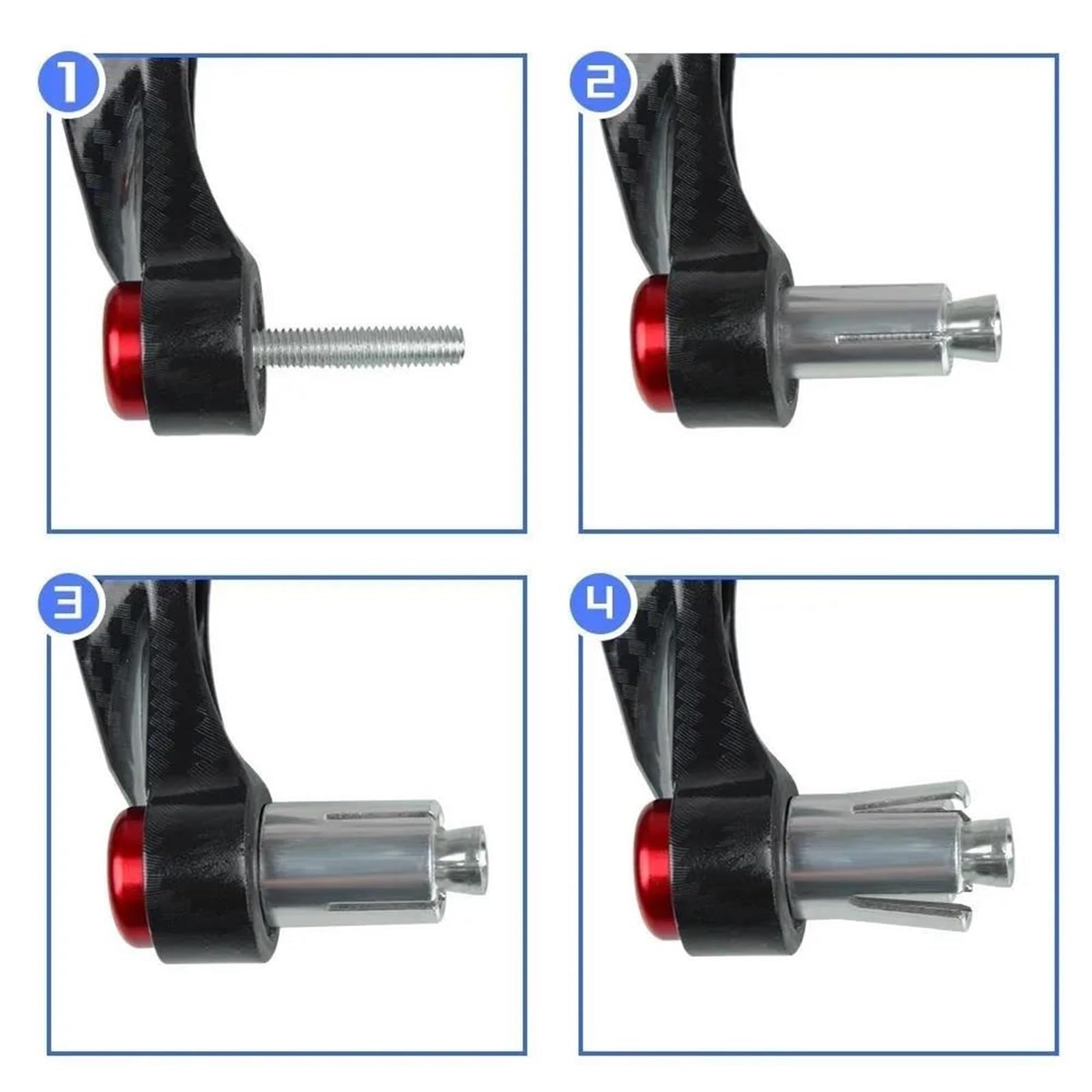Puños De Manillar Motocicleta CNC 22 Mm, Palancas Embrague Freno, Protectores Manos, para Aprilia RSV 4 RSV4 R Fábrica 2009 2010-2016
