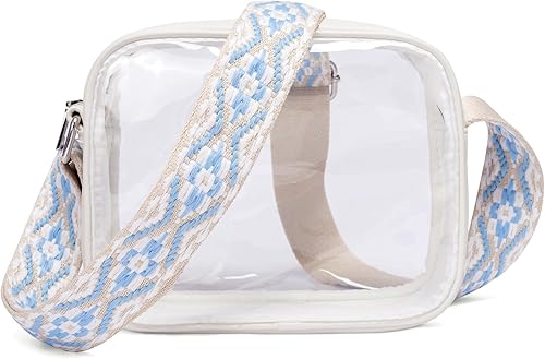 Miniatura 9 de CLUCI Bolsos para mujeres, bolsos cruzados para mujeres, bolso cruzado, bolso cruzado con correa ancha ajustable