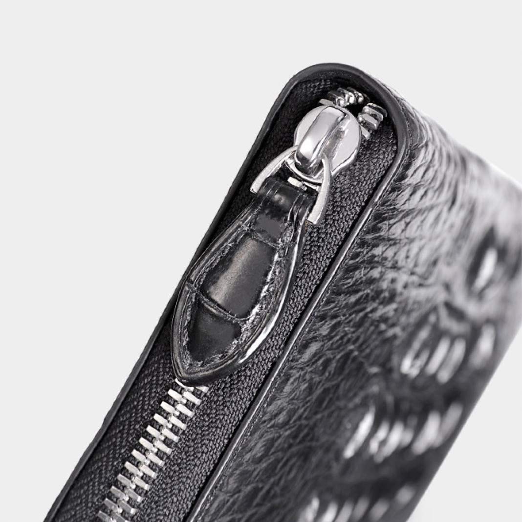 Amazon.co.jp: [XINXIKEJI] 本クロコダイル革 長財布 ワニ革 大容量