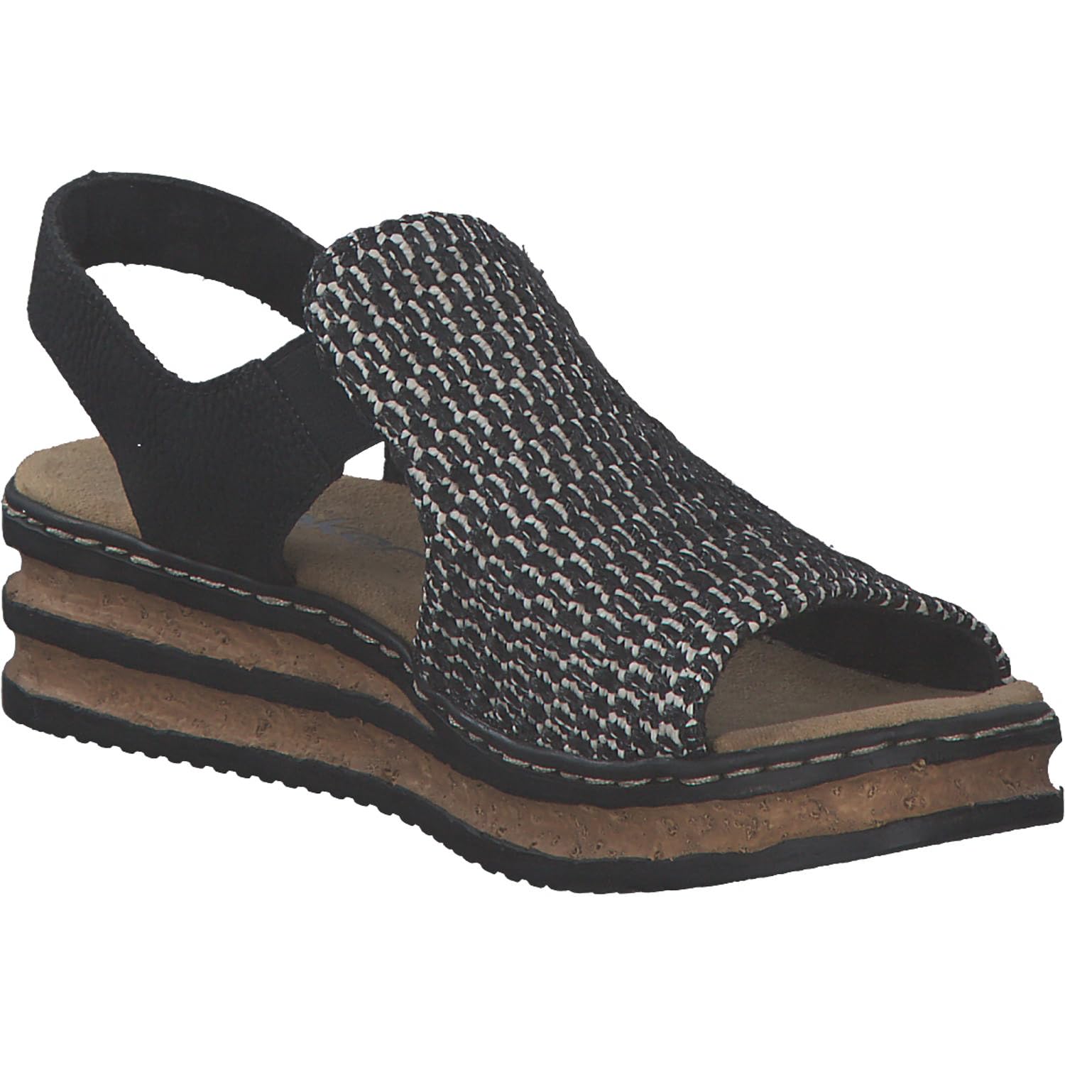 Rieker Rieker 62971 Sandales compensées Femme