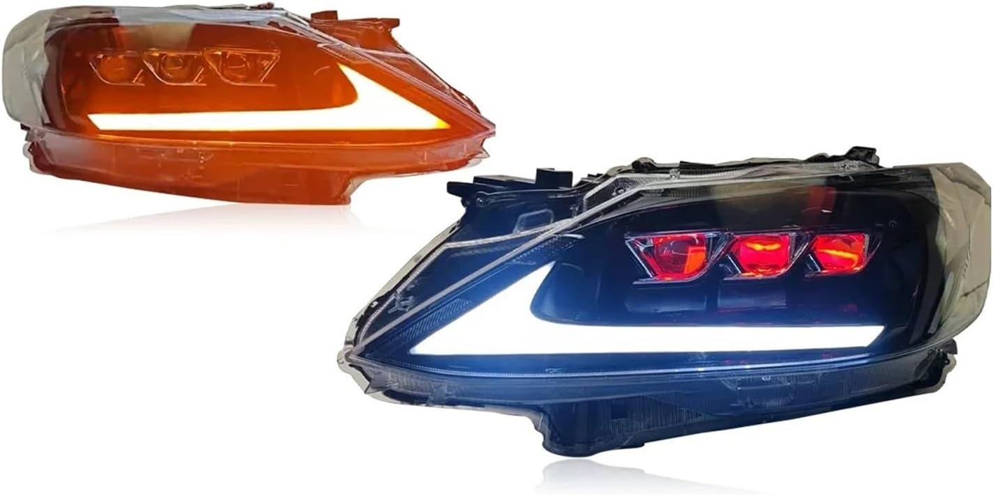Front Auto Light Assembly For Toyota For Vios 2017-2019 Headlight Modified To DRL Dynamic Turn Signal Auto Accessories Car
