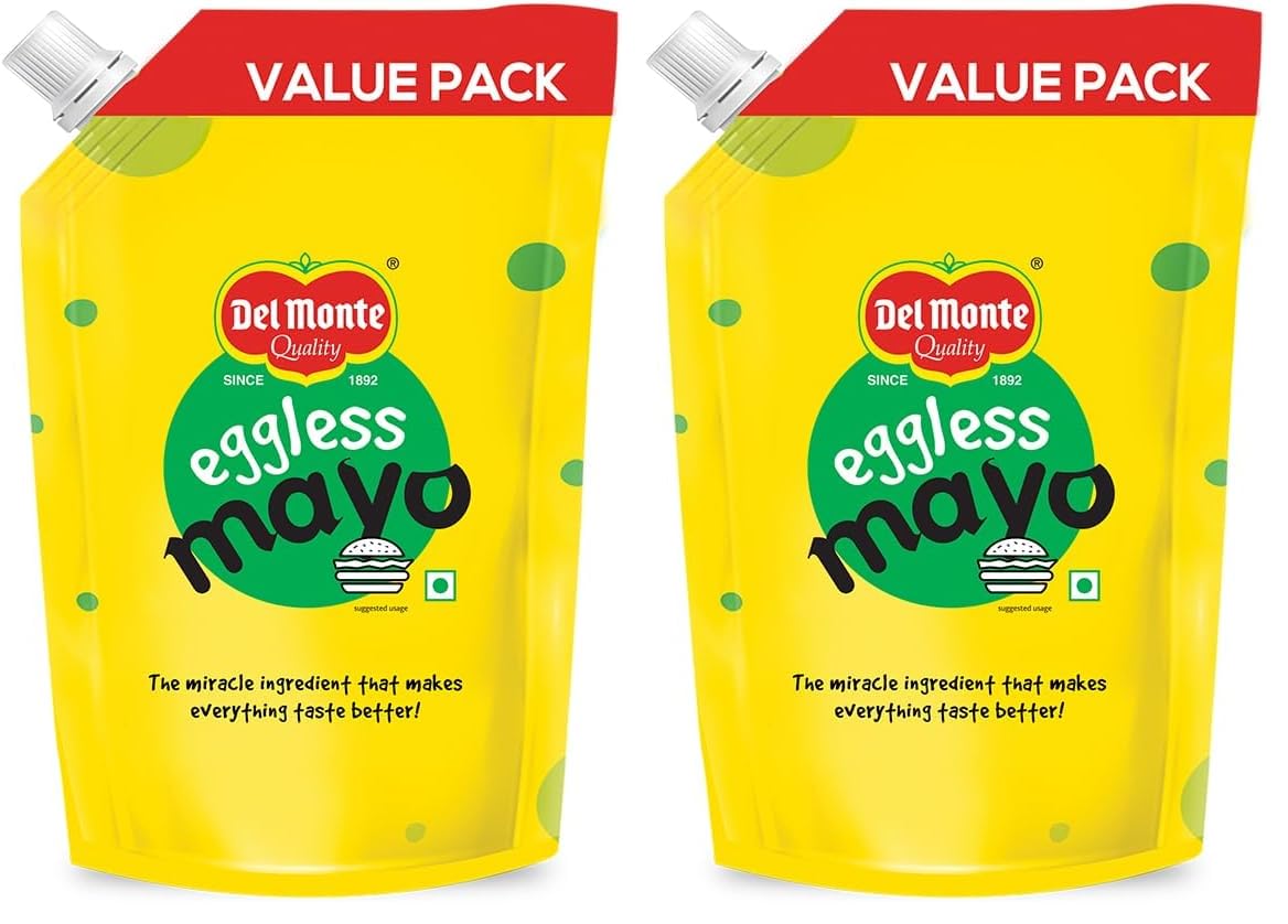 Del Monte Eggless Mayo Spout Pack, 500 g / 450 gm (Pack of 2)-image-40