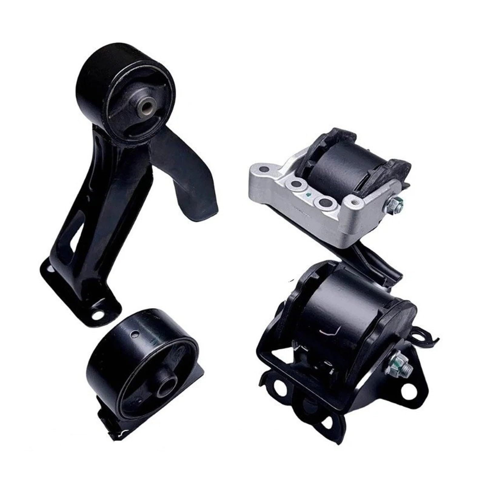 for Jeep for Compass Patriot 2.0L 2.4L for Dodge Caliber 1.8L 68032586AF 5105494AC 5105667AF 5105489AH 4PCS Engine Gearbox Mount Car Engine Mounts