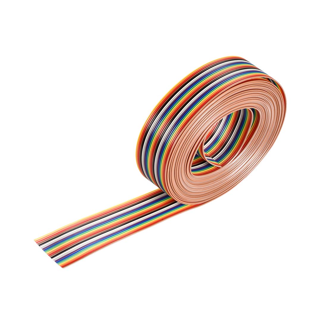 Câble IDC Rainbow Wire 24 conducteurs isolés pas 1,27mm longueur 5m
