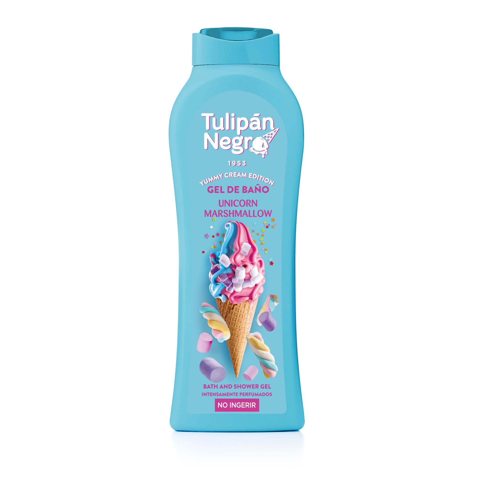 Tulip Black - Unicorn Marshmallow Moisturising Shower Gel 650ml Intensely Scented