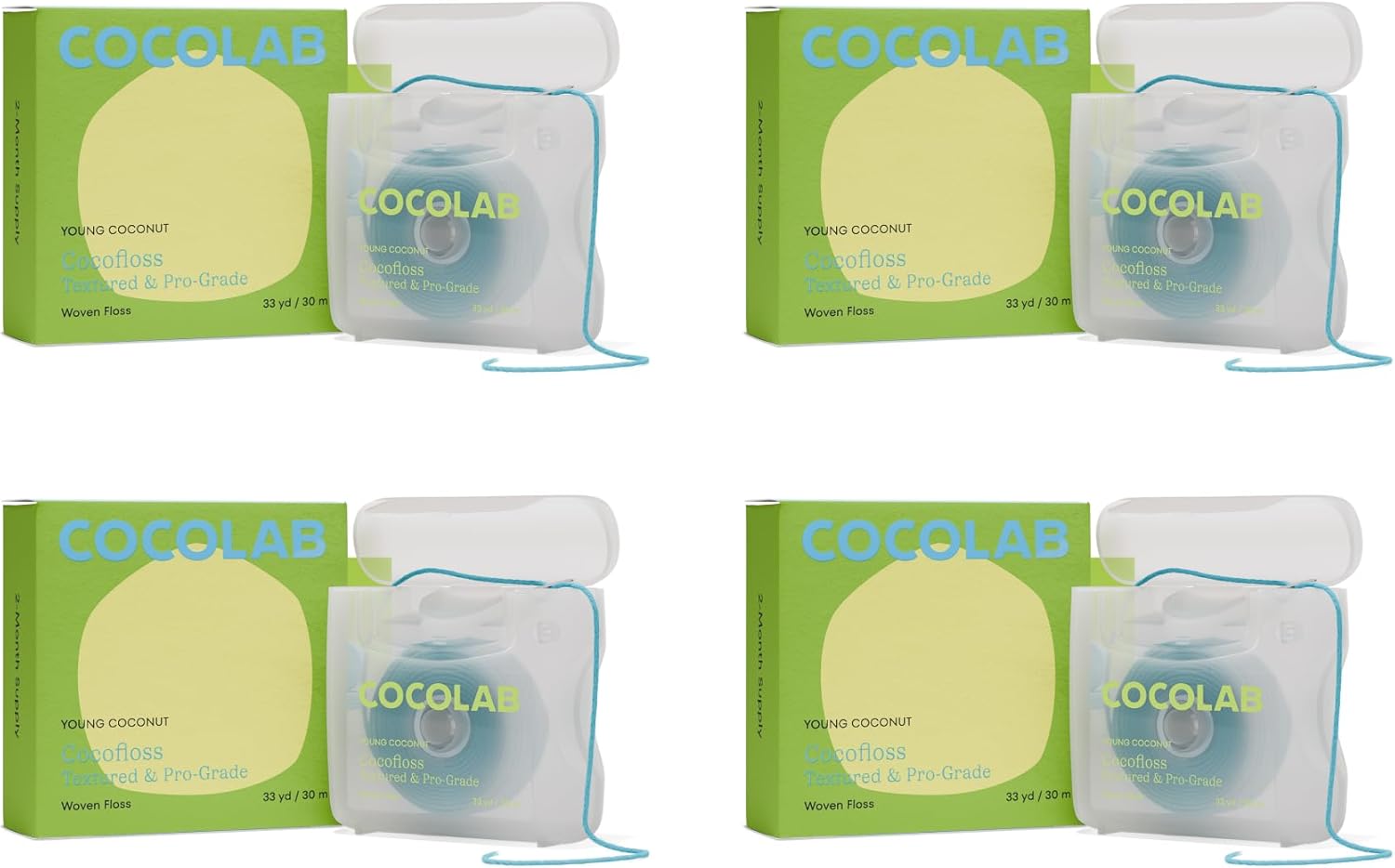 Cocolab Woven Dental Floss with Coconut Oil