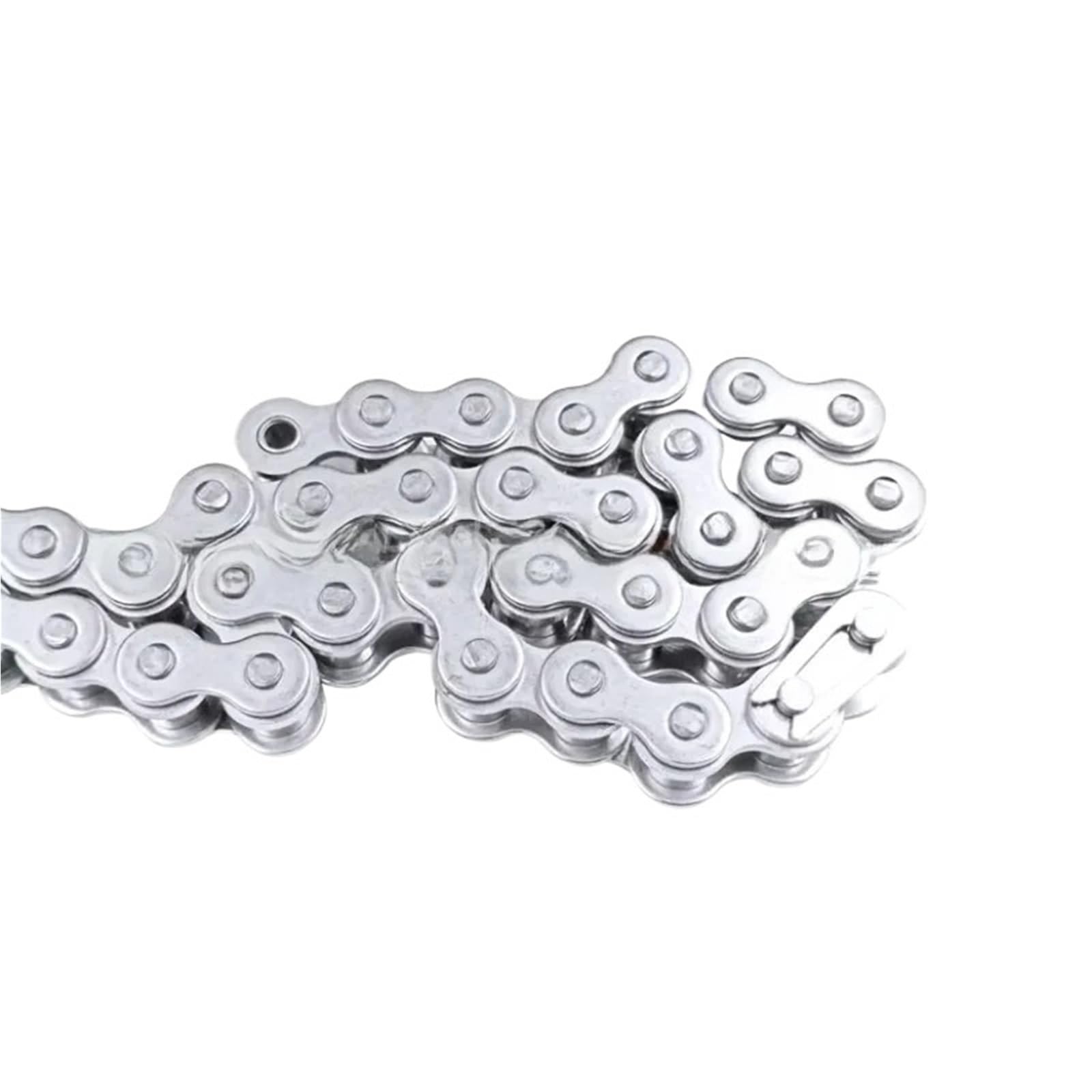 Rollenkette Aus Kohlenstoffstahl 1/1,524 Meter 304 Edelstahl Short Pitch Rollenkette Industrielle Übertragungskette 04C 05B 06B 06C 08A 08B 10A 10B 12A(L 1.524m,05B-1 (Pitch 8))
