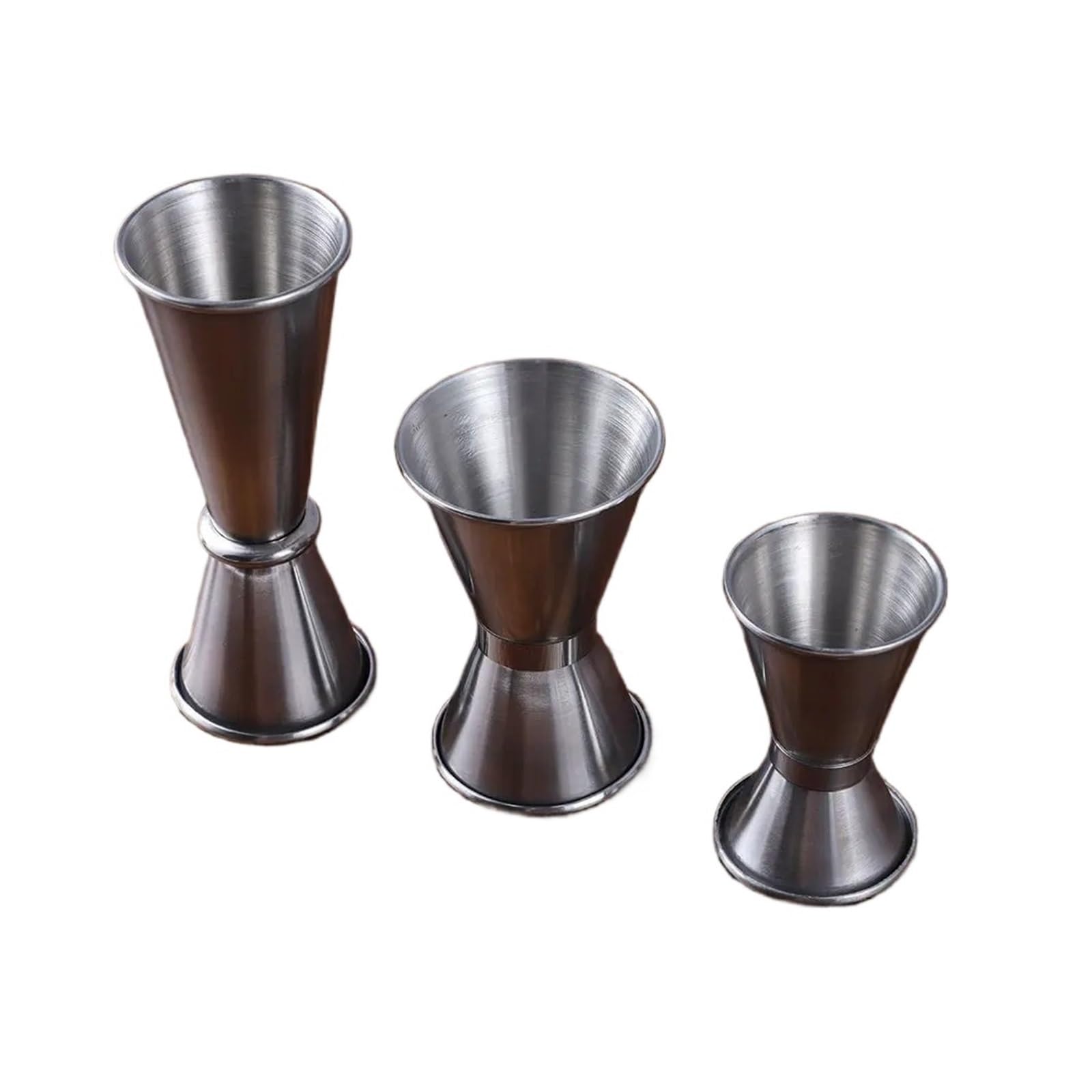 1pc Cocktail Shaker Messbecher Jigger Küche Bar Zubehör(Type 2-30-50ml)