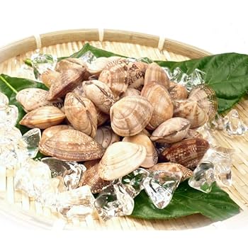 あさり Amazon.co.jp: 殻付き あさり 1kg 冷凍 お吸い物や深川煮など