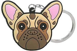 POYAMUSE French Bulldog Keychain: A Memorable Tribute for Dog Lovers