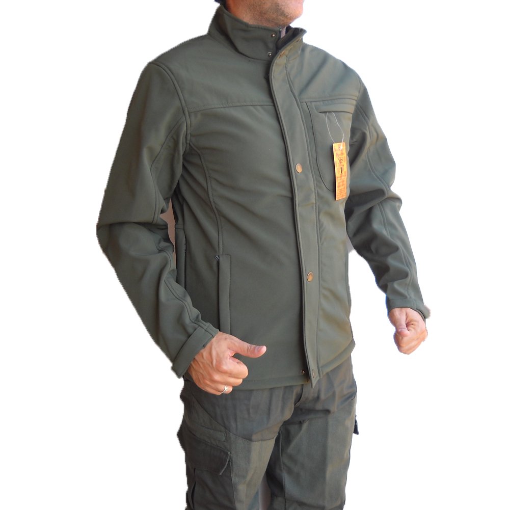 brelliditalia.org Kurtka Kurtka Softshell Polowanie Wiatr Deszcz Mężczyźni Odzież Sportowa