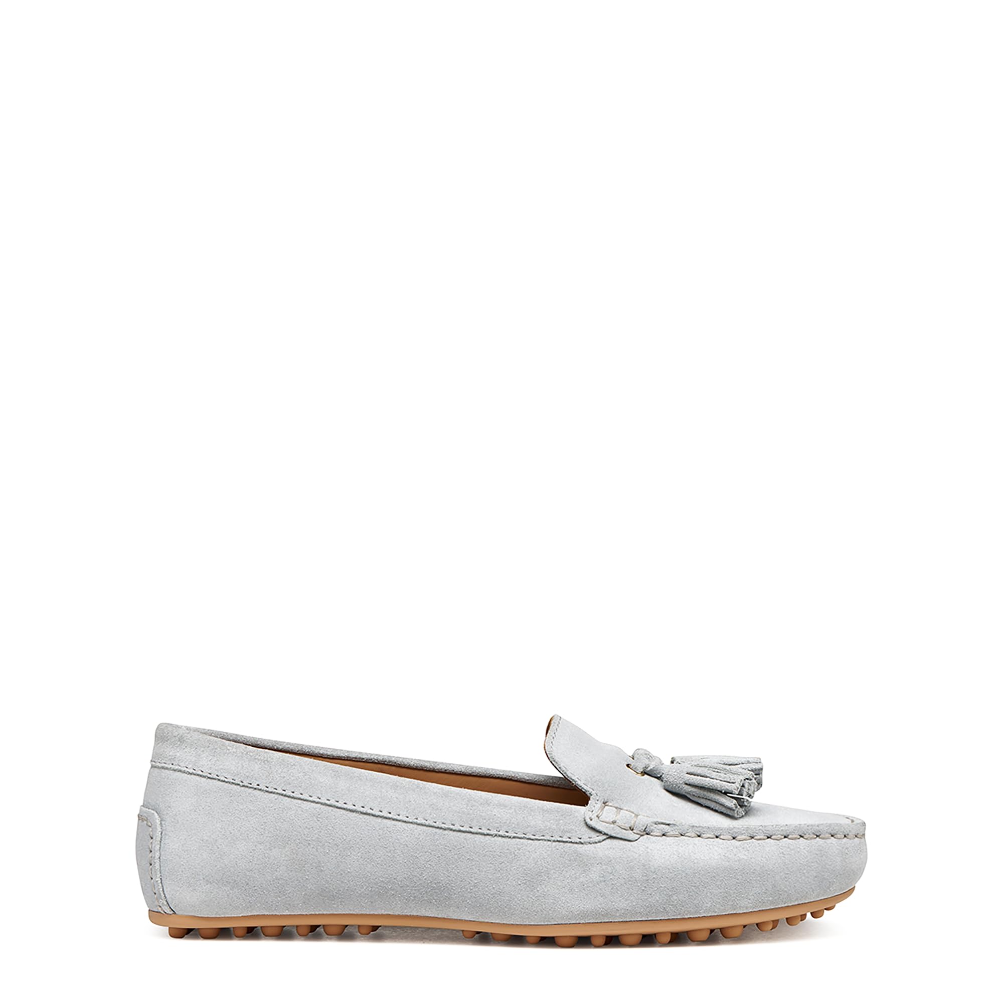 Geox Women's D Kalistena E Moccasin, Crystal, 39.5 EU