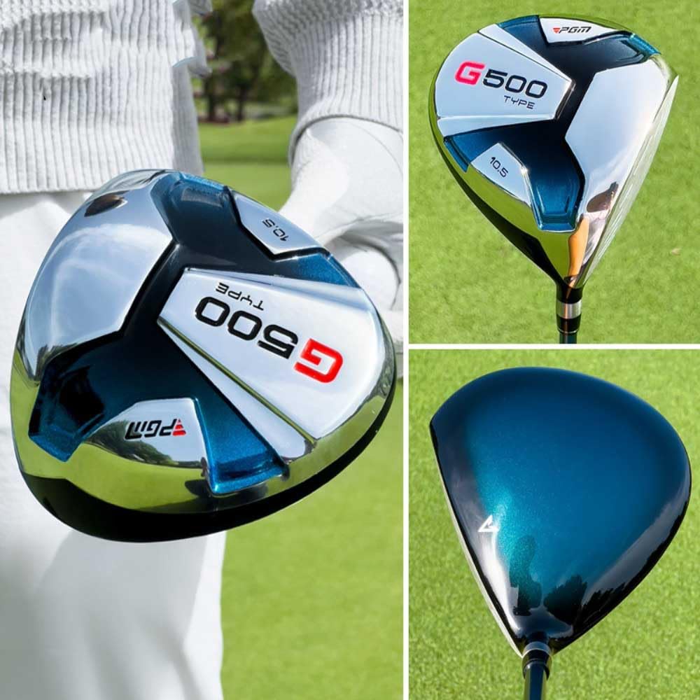 Canne à golf en bois n°1 pour droitier 10,5 degrés pour homme avec manche en graphite de qualité R/S avec couvre-tête