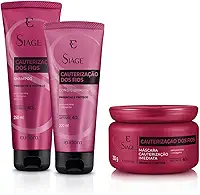 Eudora Kit Siàge Cauterização dos Fios Shampoo + Condicionador + Máscara