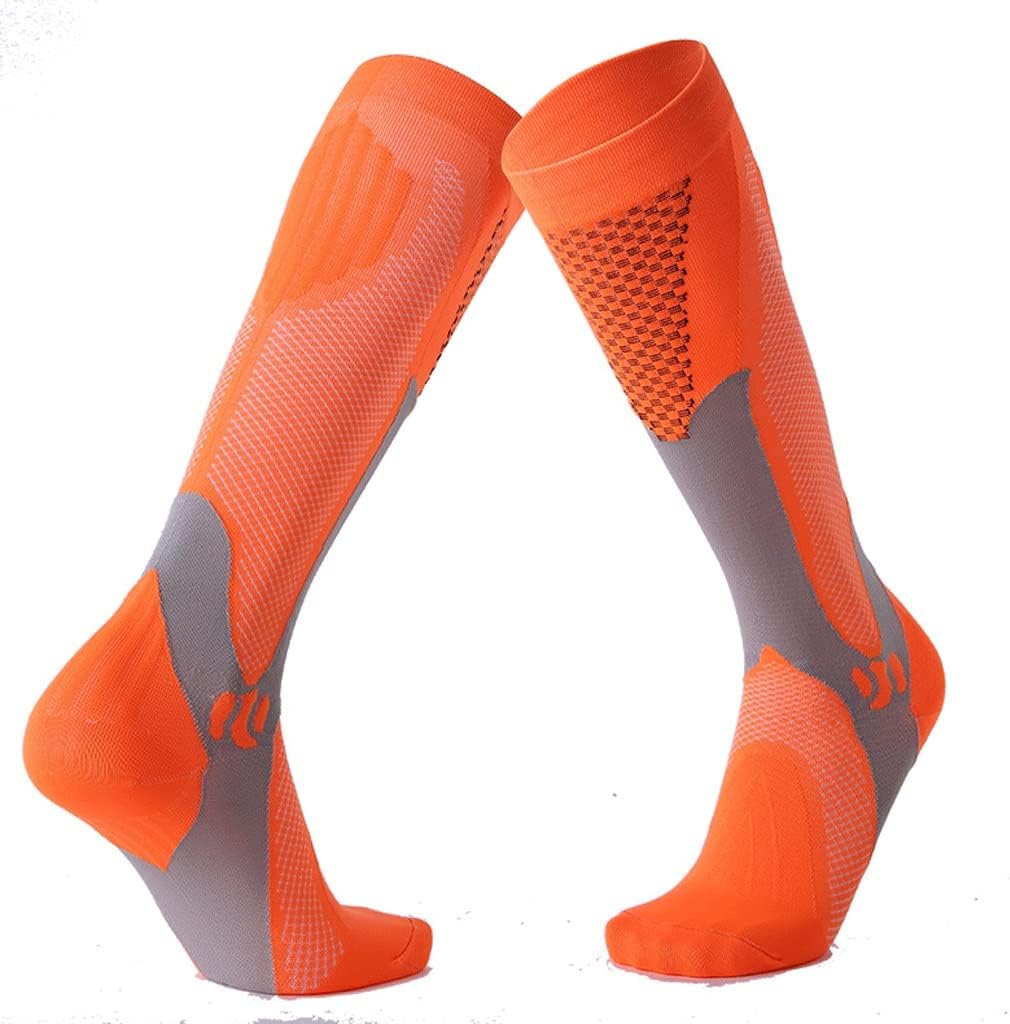 Adult Long Compression Socks for Men and Women Outdoor Sports Running Hiking Calf