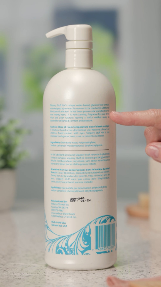 Amazon.com: Slippery Stuff Gel, 32 oz. Bottle with Pump : Home & Kitchen