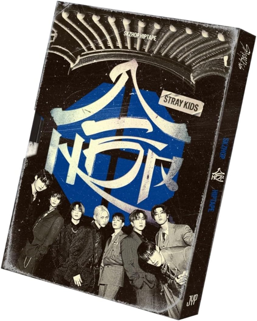 GenericStray Kids SKZHOP HIPTAPE Limited Version + Poster, Sticker [1.5 cm x 15 cm x 22 cm] Display Album