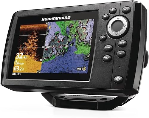 Vista 4 de Humminbird 411670-1 Helix 5 Chirp DI GPS G3 - Buscador de peces