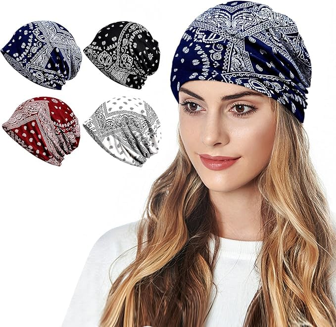 Bonnet de nuit doux pour cuir chevelu sensible et perte de cheveux chimio