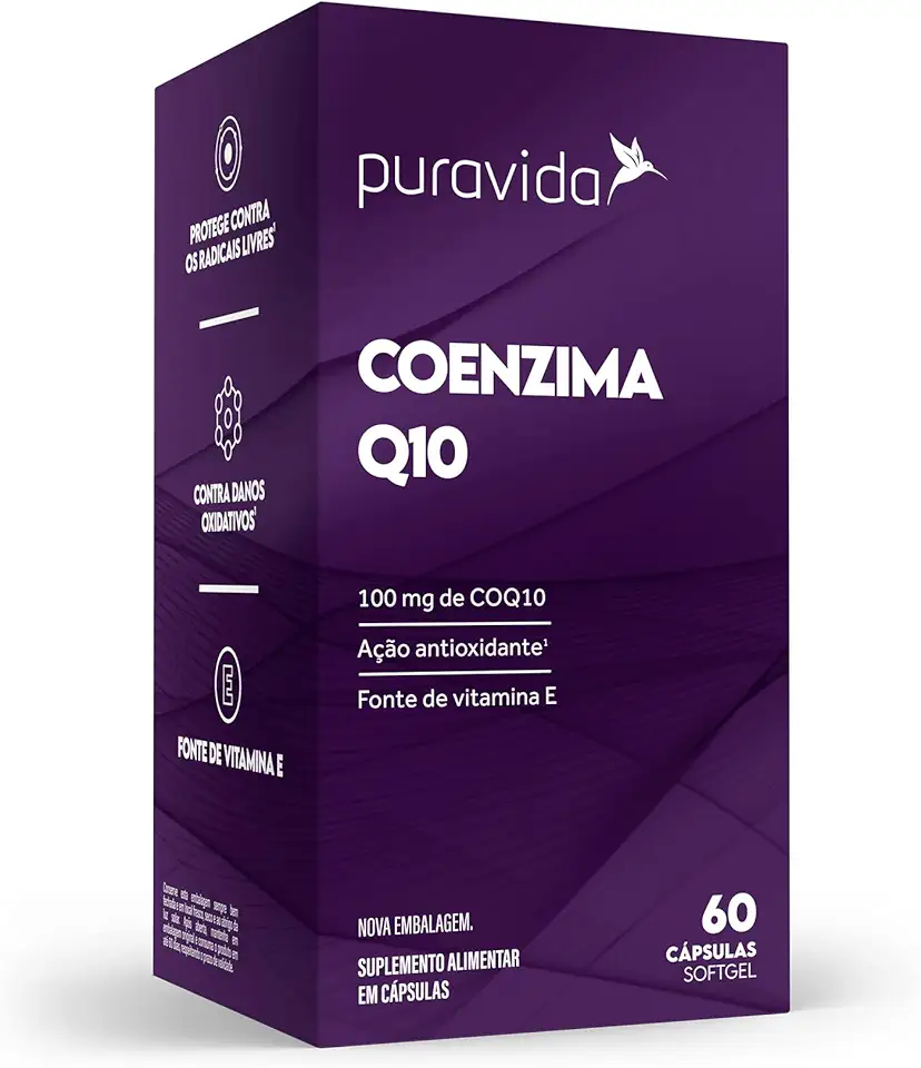 Puravida Coenzima Q10 60 cápsulas
