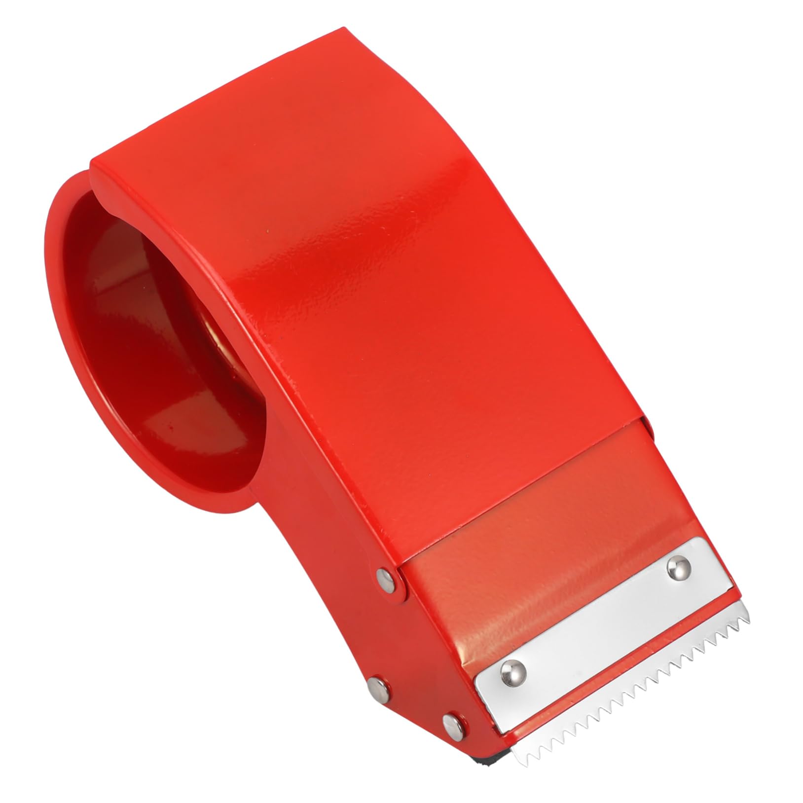 SHINEOFI 4 Stück Klebebandpacker Ziehen Um Dosieren Mini Packbandspender Desktop Für Nachfüllung Klein Dekorativer Klebebandständer Bandspender Aus Metall Bandhalter Eisen Rot