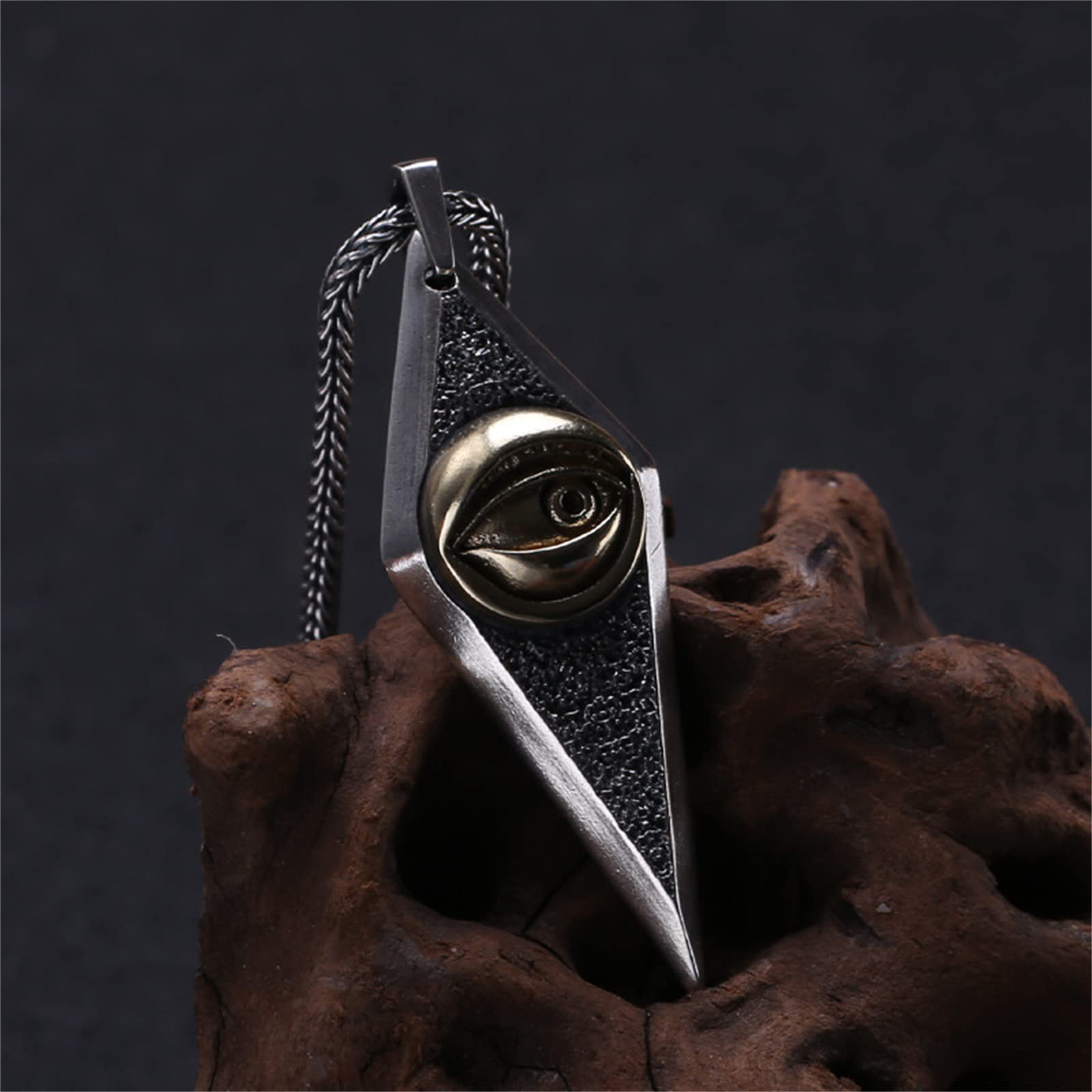 StoryEtain Collana con l'occhio del Diavolo Argento sterling 925 Collana con Ciondolo Occhio del Diavolo Catena viola Dell'occhio del Diavolo Regali di Gioielli per il Malocchio per Donne Ragazze