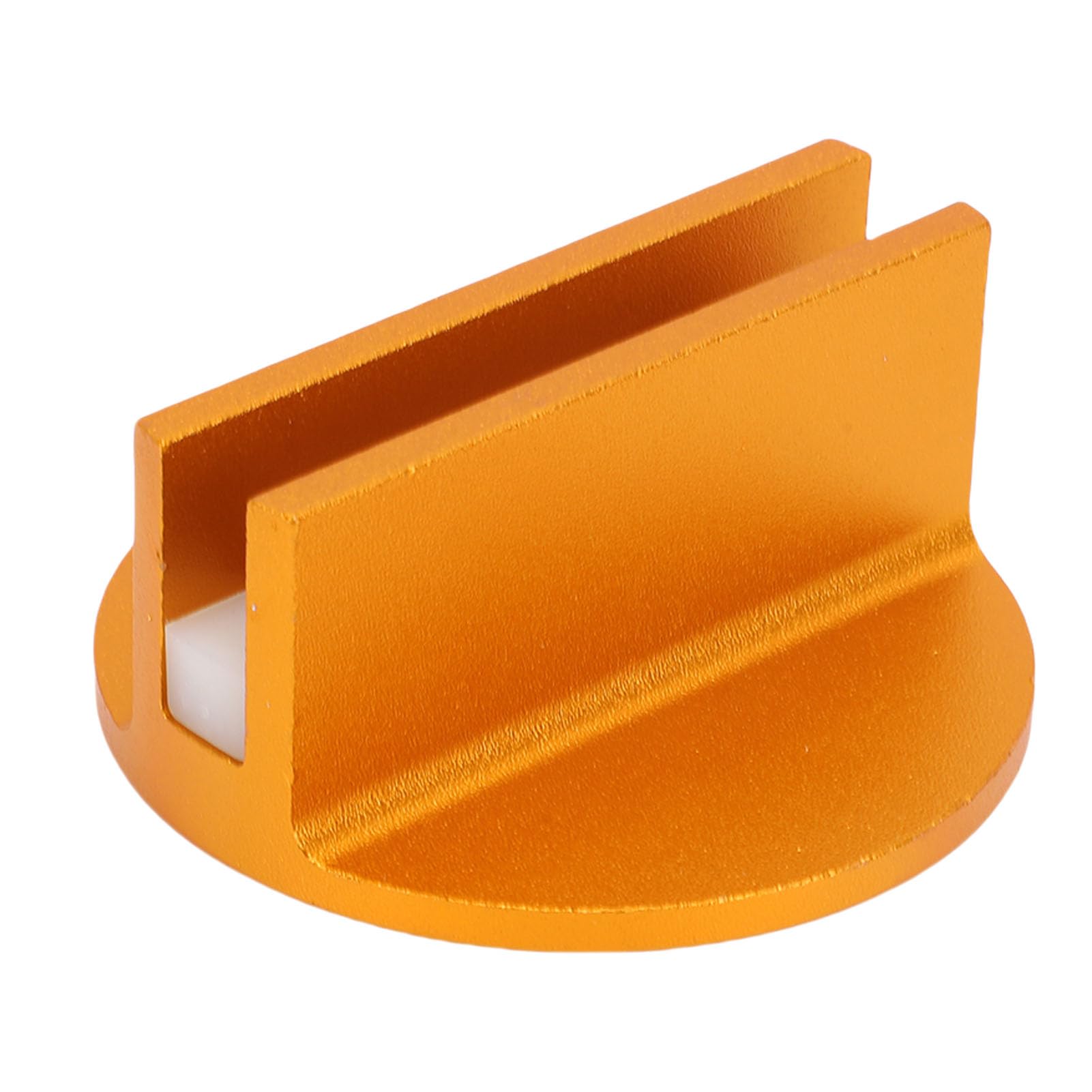 Cryfokt Gerilltes Wagenheber-Pad, 4-teiliger Universal-Aluminium-Rillen-Klemmschweiß-Wagenheber-Adapter, Universal-Adapter mit Gummi-Anti-Rutsch-Funktion für die Meisten Autos, SUVs, LKWs, Pickups
